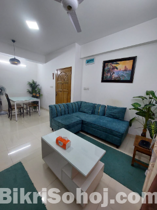 Furnished 2-BHK Apartment Rent in Bashundhara R/A